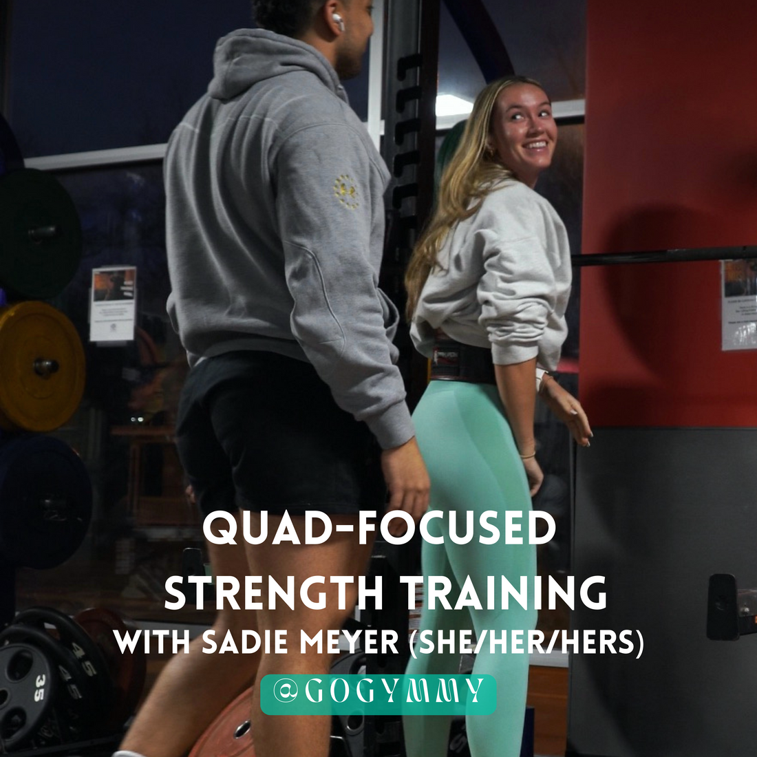 Quad-Focused Strength Training with Sadie Meyer (she/her/hers)