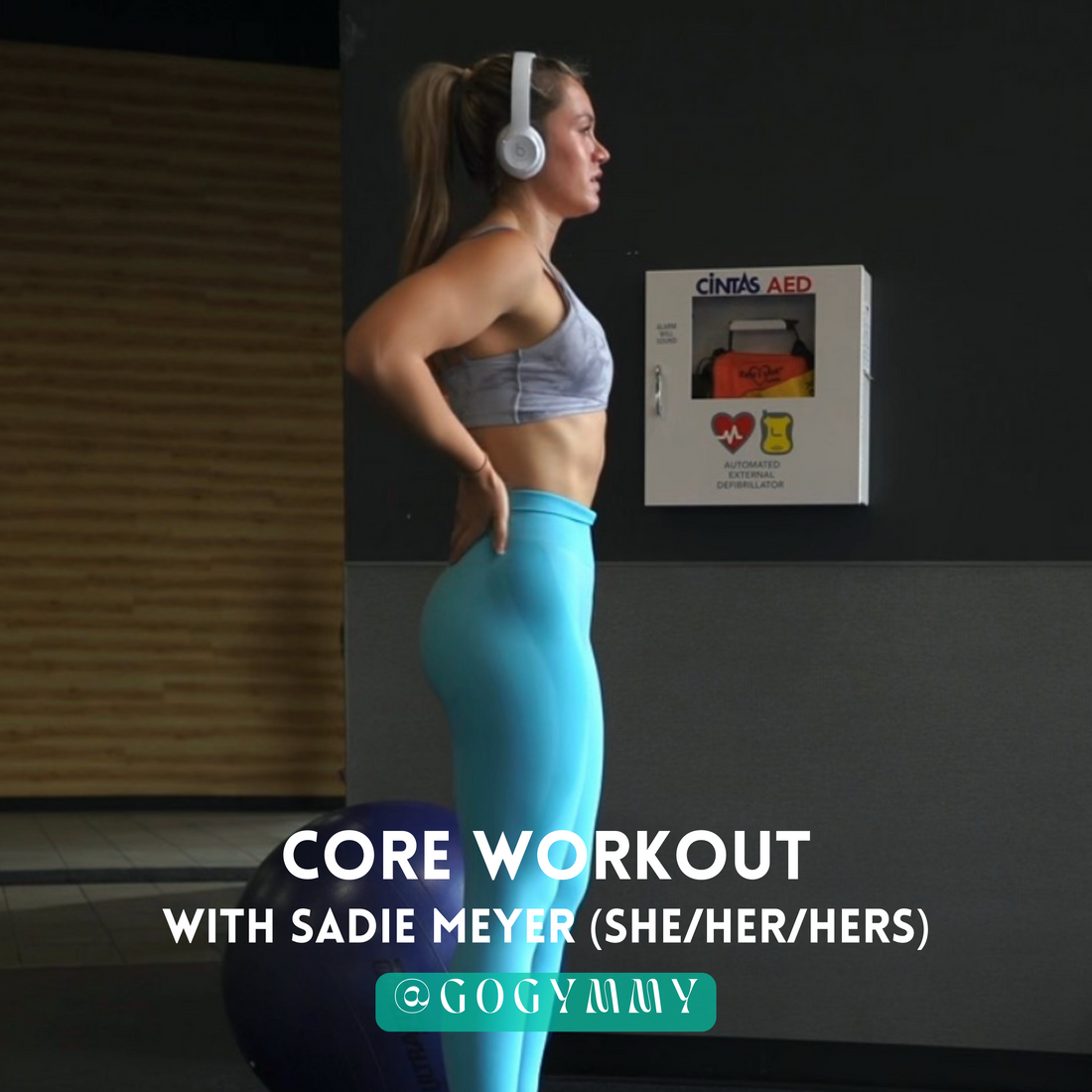 Core Workout with Sadie Meyer (she/her/hers)