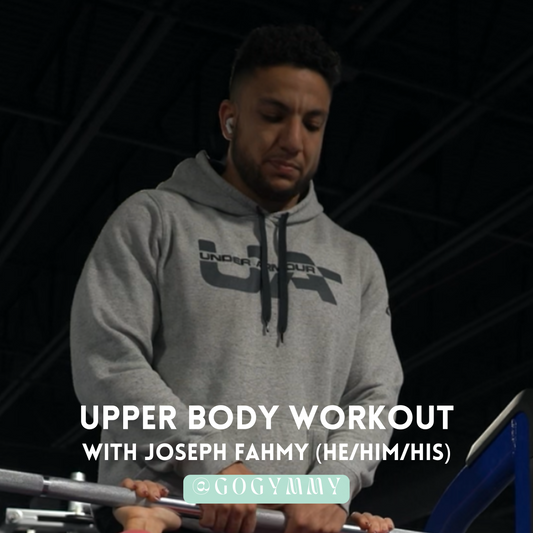 Upper Body Strength-Training with Joseph Fahmy (he/him/his)