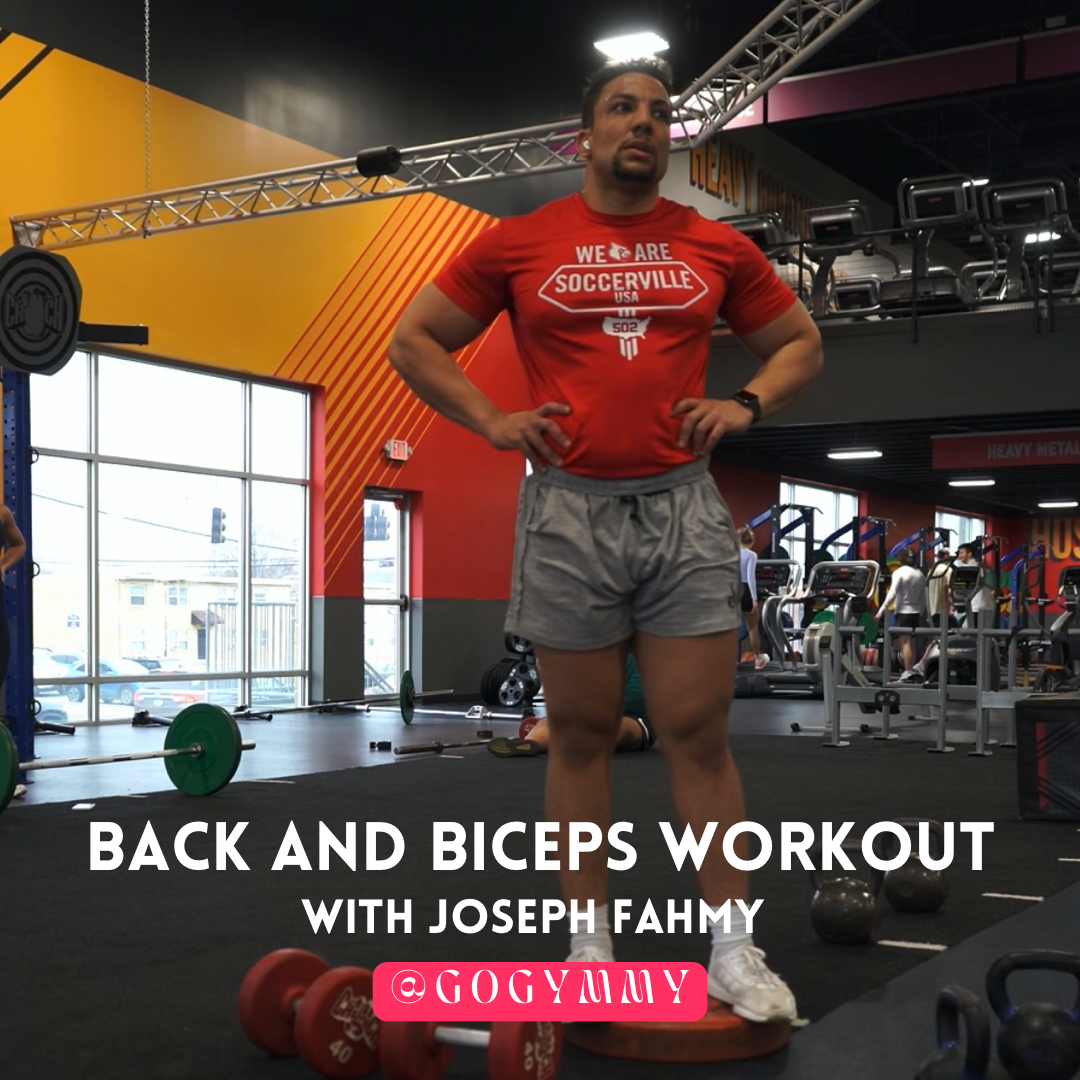 Back and Bicep Workout with Joseph Fahmy