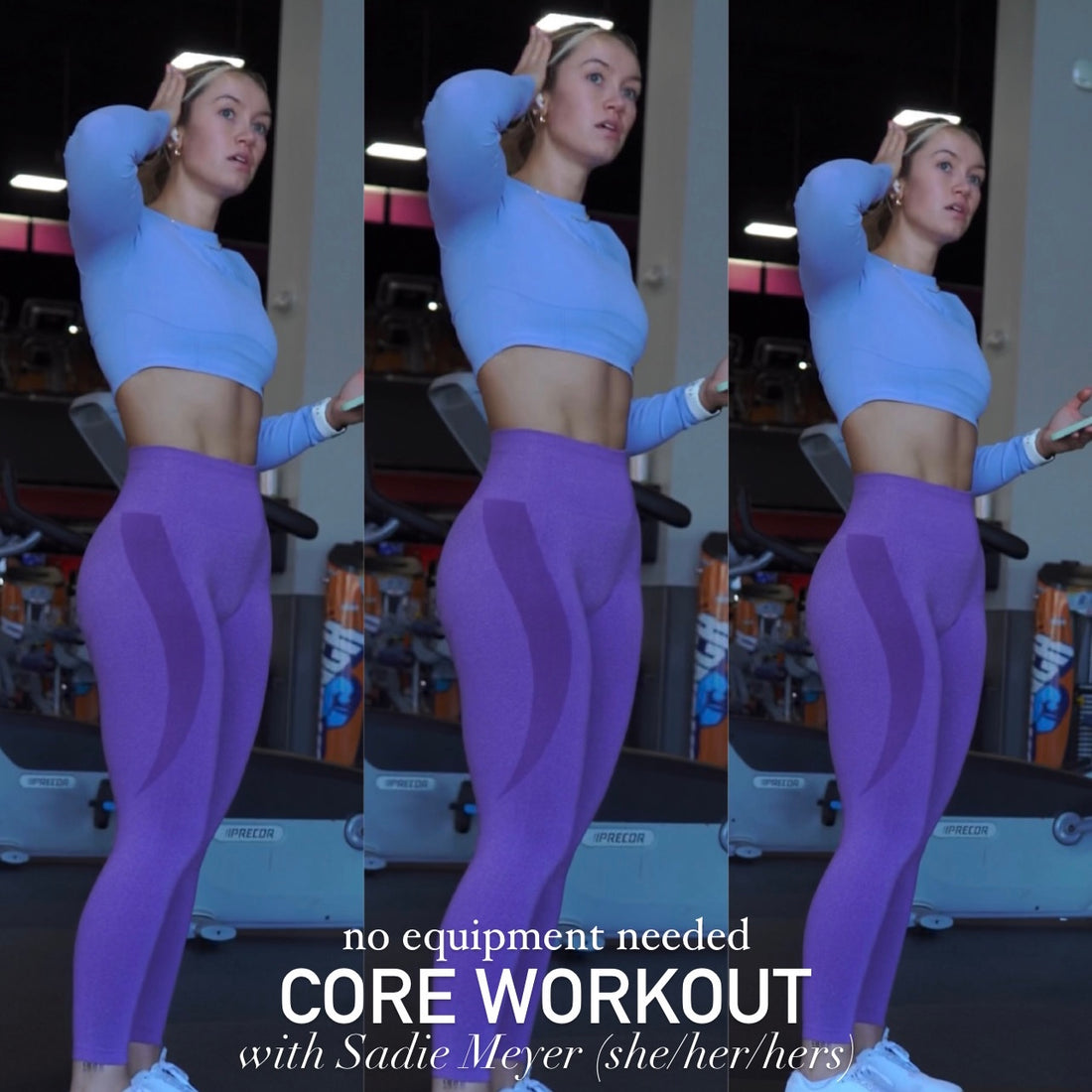 Core Workout with Sadie Meyer (she/her/hers) 03/03/23